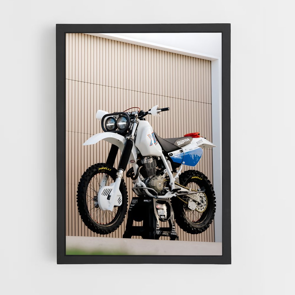 Poster Honda en Liberté – affiche Honda Moto (vue 2)